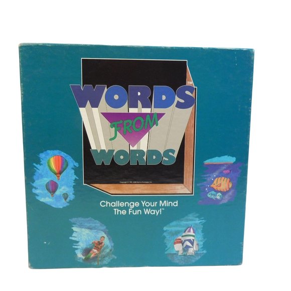 Vintage Board Game Words from Words by CDB Game Concepts 1993 - Picture 1 of 9